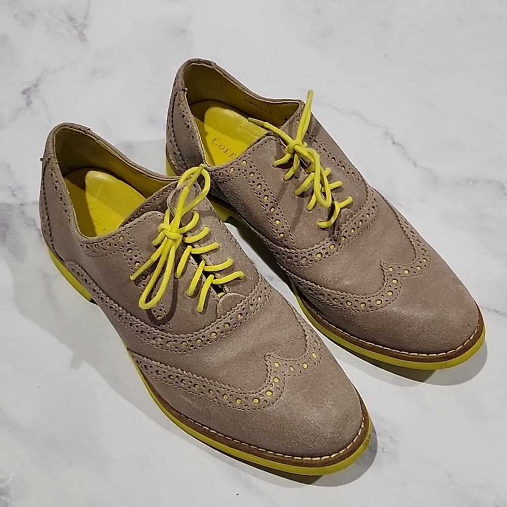 Cole Haan Lunargrand Alisa Oxford shoes.